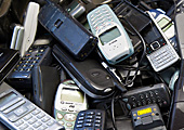 Alte Handys sammeln